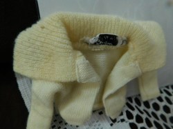barbie pak cardigan white c2